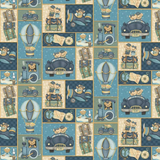 Traveling Teddies by Shelly Comiskey for Henry Glass
