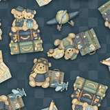 Traveling Teddies by Shelly Comiskey for Henry Glass