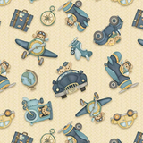 Traveling Teddies by Shelly Comiskey for Henry Glass