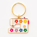 Sarah Hearts Keychain