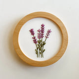Lucky Jonquil Stitch Disk Frames