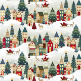 Nordic Holiday Village by Mary Jane Carey for P&B Textiles