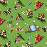 Barron Goes Camping by Susybee for Clothworks