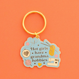 Sarah Hearts Keychain
