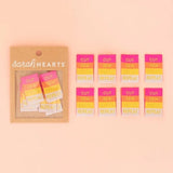 Sarah Hearts Woven Labels