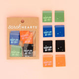 Sarah Hearts Woven Labels