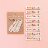 Sarah Hearts Woven Labels