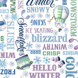 Snowflake Wishes by Nicole DeCamp for Benartex
