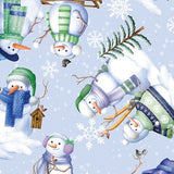 Snowflake Wishes by Nicole DeCamp for Benartex