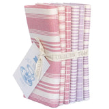 Tilda Tea Towel Basics Red Plum Fat Quarter Bundle